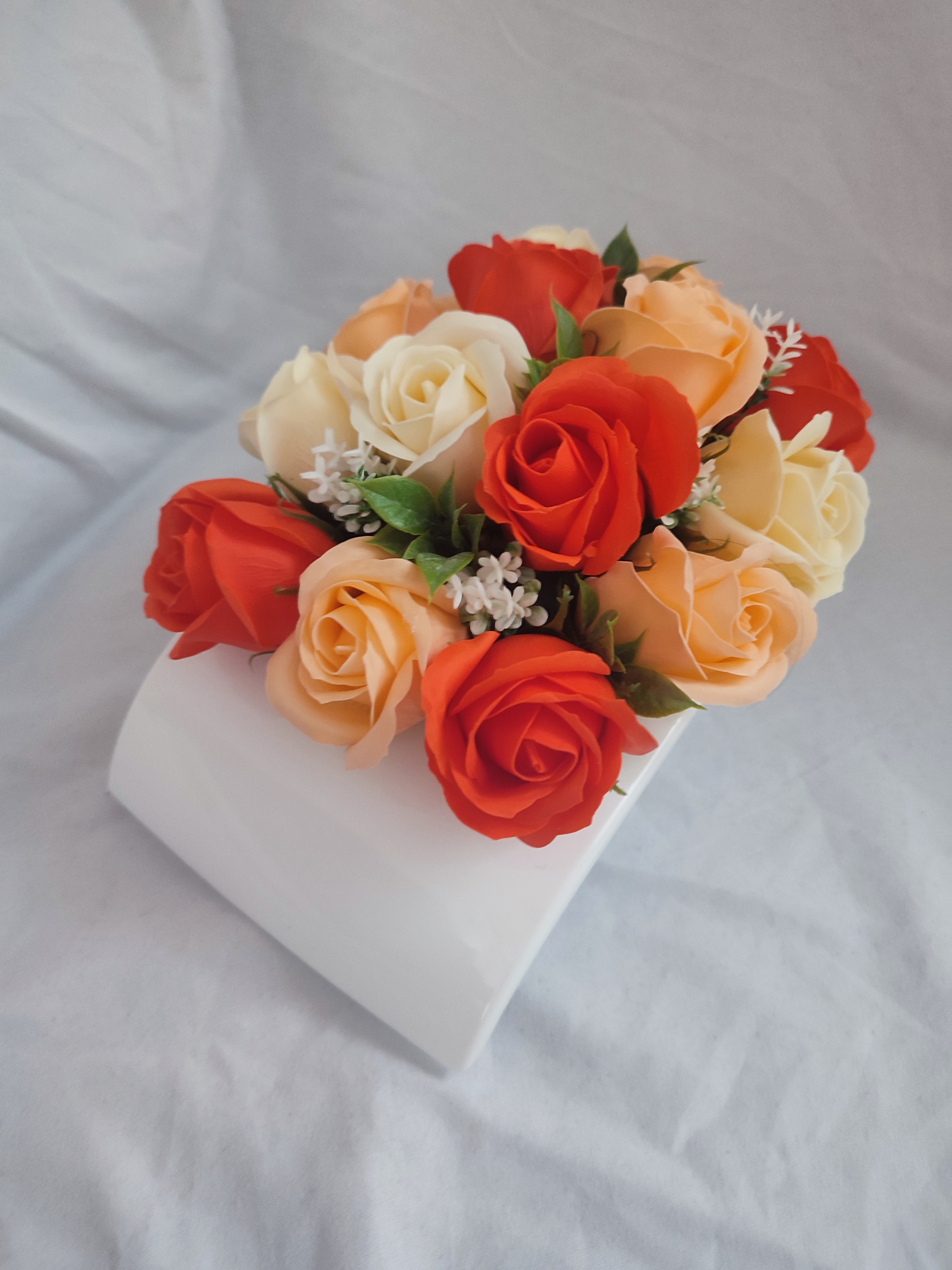 Ikebana oranžová 